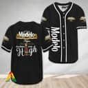 Black Modelo Baseball Jersey Make Me High Gift For Beer Lovers