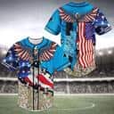 NFL Carolina Panthers Baseball Jersey American Eagle Sports US Flag Gift For Crazy Fans NFL Carolina Panthers Baseball Jersey American Eagle Sports US Flag Gift For Crazy Fans