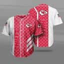 Kansas City Chiefs Baseball Jersey Gucci Parody Gift For NFL Fans Kansas City Chiefs Baseball Jersey Gucci Parody Gift For NFL Fans