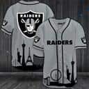 Las Vegas Raiders Baseball Jersey World Wonders Gift For NFL Fans