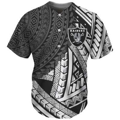 Polynesian Las Vegas Raiders Baseball Jersey Gift For Sporty Lovers Polynesian Las Vegas Raiders Baseball Jersey Gift For Sporty Lovers