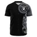 Polynesian Las Vegas Raiders Baseball Jersey Pattern Gift For Sporty Fans Polynesian Las Vegas Raiders Baseball Jersey Pattern Gift For Sporty Fans