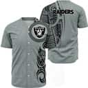 Polynesian Las Vegas Raiders Baseball Jersey Gift For NFL Fans Polynesian Las Vegas Raiders Baseball Jersey Gift For NFL Fans