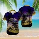 NFL Baltimore Ravens Hawaiian Shirt Vintage Aloha Sunset Gift For New Dad NFL Baltimore Ravens Hawaiian Shirt Vintage Aloha Sunset Gift For New Dad