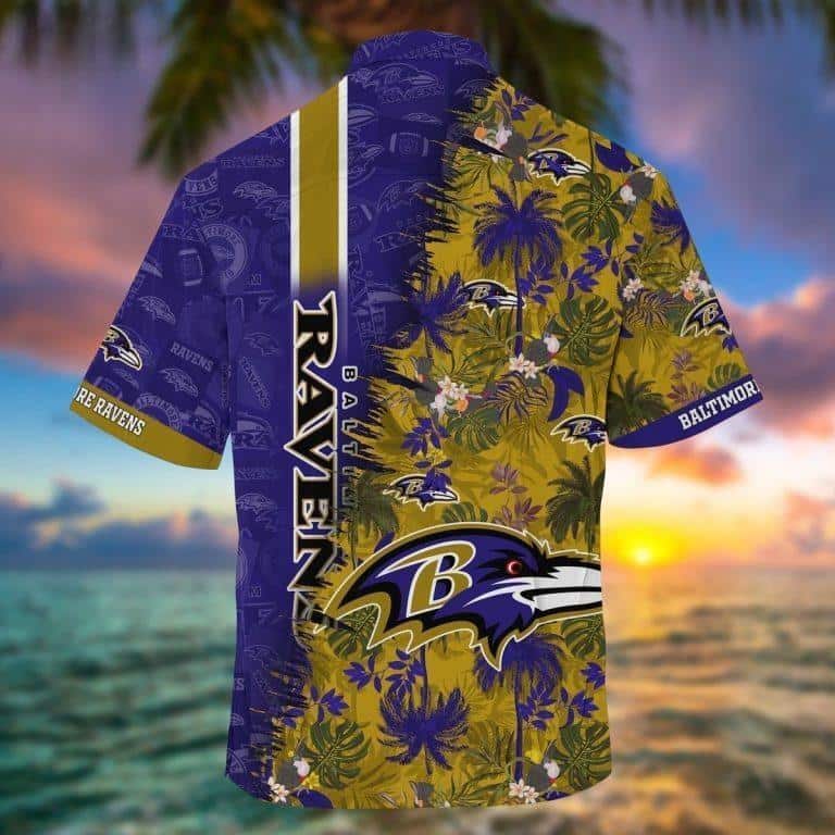 NFL Baltimore Ravens Hawaiian Shirt Aloha Tropical Nature Gift For Hunters NFL Baltimore Ravens Hawaiian Shirt Aloha Tropical Nature Gift For Hunters
