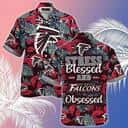 NFL Atlanta Falcons Hawaiian Shirt Stress Blessed Obsessed Tropical Nature Lovers Gift NFL Atlanta Falcons Hawaiian Shirt Stress Blessed Obsessed Tropical Nature Lovers Gift