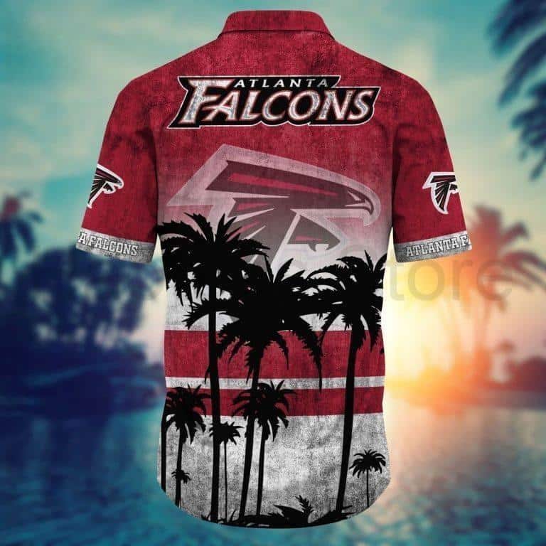 NFL Atlanta Falcons Hawaiian Shirt Vintage Aloha Sunset Summer Lovers Gift NFL Atlanta Falcons Hawaiian Shirt Vintage Aloha Sunset Summer Lovers Gift