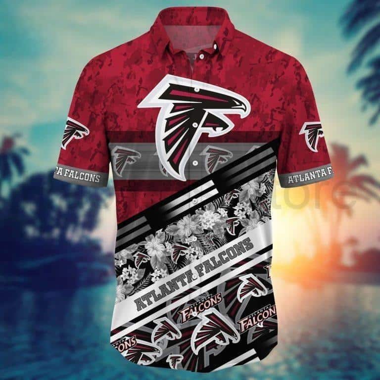 NFL Atlanta Falcons Hawaiian Shirt Aloha Jungle Summer Holiday Gift NFL Atlanta Falcons Hawaiian Shirt Aloha Jungle Summer Holiday Gift
