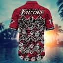 NFL Atlanta Falcons Hawaiian Shirt Aloha Tropical Flora Nature Lovers Gift