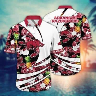 NCAA Arkansas Razorbacks Hawaiian Shirt Aloha Tropical Summer Best Gift For Football Fans NCAA Arkansas Razorbacks Hawaiian Shirt Aloha Tropical Summer Best Gift For Football Fans
