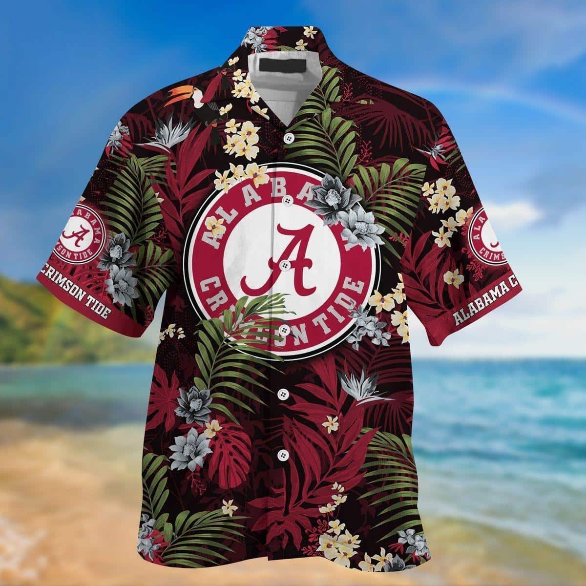 NCAA Alabama Crimson Tide Hawaiian Shirt If This Flag Offends You Gift For Cool Dad NCAA Alabama Crimson Tide Hawaiian Shirt If This Flag Offends You Gift For Cool Dad