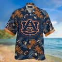 Retro NCAA Auburn Tigers Hawaiian Shirt Tropical Aloha Flora Gift For New Grandpa Retro NCAA Auburn Tigers Hawaiian Shirt Tropical Aloha Flora Gift For New Grandpa