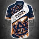 NCAA Auburn Tigers Hawaiian Shirt Game Logo Gift For Trusty Fans NCAA Auburn Tigers Hawaiian Shirt Game Logo Gift For Trusty Fans