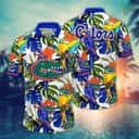 NCAA Florida Gators Hawaiian Shirt Tropical Flora And Fauna Gift For Beach Lovers NCAA Florida Gators Hawaiian Shirt Tropical Flora And Fauna Gift For Beach Lovers