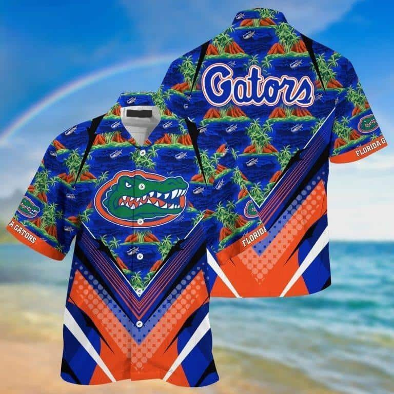 NCAA Florida Gators Hawaiian Shirt Tropical Archipelago Gift For College Football Fans