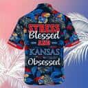 NCAA Kansas Jayhawks Hawaiian Shirt Colorful Flora And Fauna Gift For Beach Lovers NCAA Kansas Jayhawks Hawaiian Shirt Colorful Flora And Fauna Gift For Beach Lovers