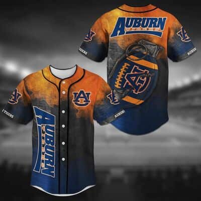 NCAA Auburn Tigers Baseball Jersey Grenade Gift For Dad Who Wants Nothing NCAA Auburn Tigers Baseball Jersey Grenade Gift For Dad Who Wants Nothing
