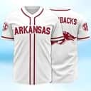 Basic NCAA Arkansas Razorbacks Baseball Jersey Gift For Football Players Basic NCAA Arkansas Razorbacks Baseball Jersey Gift For Football Players