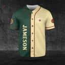 Green And Beige Split Jameson Baseball Jersey Gift Whiskey Lovers Green And Beige Split Jameson Baseball Jersey Gift Whiskey Lovers