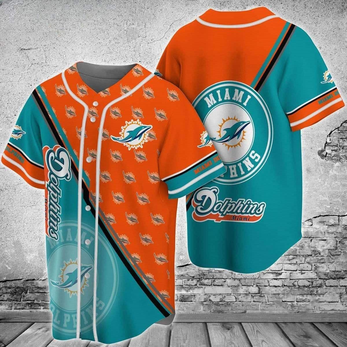 Awesome NFL Miami Dolphins Baseball Jersey Gift For Dad Who Wants Nothing Awesome NFL Miami Dolphins Baseball Jersey Gift For Dad Who Wants Nothing