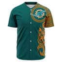 Polynesian NFL Miami Dolphins Baseball Jersey Gift For Football Lovers
