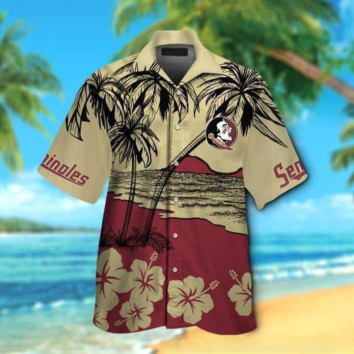 Vintage NCAA Florida State Seminoles Hawaiian Shirt Aloha Beach Gift For Friends Vintage NCAA Florida State Seminoles Hawaiian Shirt Aloha Beach Gift For Friends