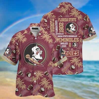 Retro NCAA Florida State Seminoles Hawaiian Shirt Aloha Summer Gift For Dad From Daughter Retro NCAA Florida State Seminoles Hawaiian Shirt Aloha Summer Gift For Dad From Daughter