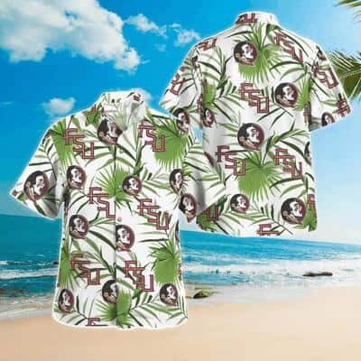 Trendy NCAA Florida State Seminoles Hawaiian Shirt Palm Leaves Gift Ideas For Summer Trendy NCAA Florida State Seminoles Hawaiian Shirt Palm Leaves Gift Ideas For Summer