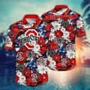 NCAA Ohio State Buckeyes Hawaiian Shirt Unique Tropical Bloom Gift For New Grandpa NCAA Ohio State Buckeyes Hawaiian Shirt Unique Tropical Bloom Gift For New Grandpa