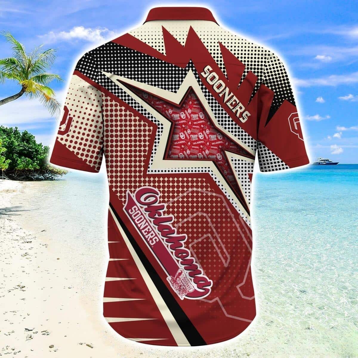 NCAA Oklahoma Sooners Hawaiian Shirt Unique Team Symbol Gift For Boyfriend Birthday