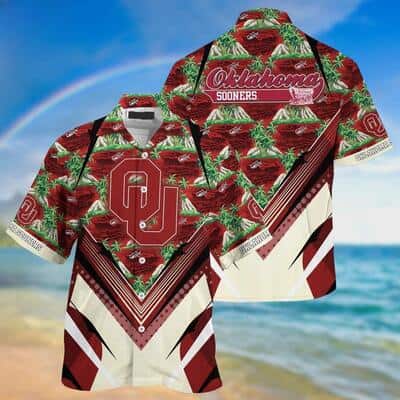 NCAA Oklahoma Sooners Hawaiian Shirt Aloha Island Gift For Boyfriend Birthday