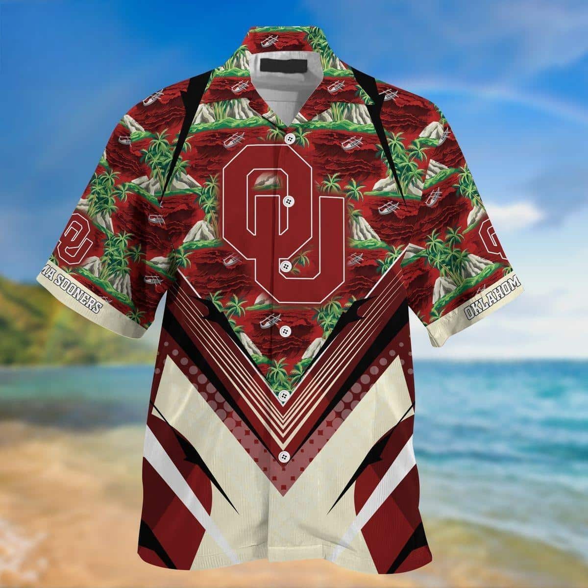 NCAA Oklahoma Sooners Hawaiian Shirt Aloha Island Gift For Boyfriend Birthday