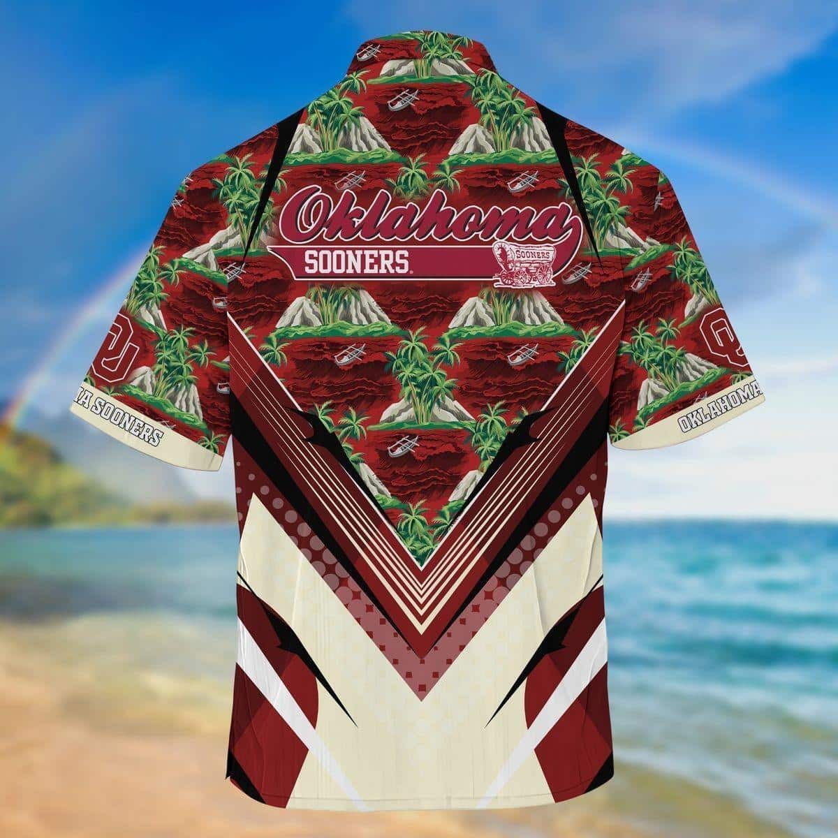 NCAA Oklahoma Sooners Hawaiian Shirt Aloha Island Gift For Boyfriend Birthday
