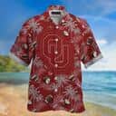 Vintage Aloha NCAA Oklahoma Sooners Hawaiian Shirt Tropical Flora Cool Gift For Dad