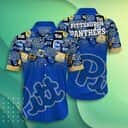 NCAA Pitt Panthers Hawaiian Shirt Unique Team Logo Gift For Family NCAA Pitt Panthers Hawaiian Shirt Unique Team Logo Gift For Family