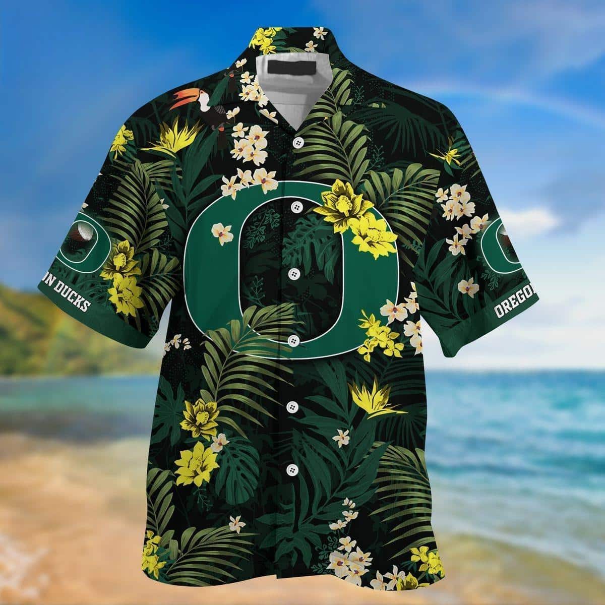 NCAA Oregon Ducks Hawaiian Shirt If This Flag Offends You Gift For Great Dad NCAA Oregon Ducks Hawaiian Shirt If This Flag Offends You Gift For Great Dad
