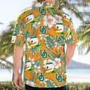 NCAA Oregon Ducks Hawaiian Shirt Tropical Summer Plants Gift For Grandfather NCAA Oregon Ducks Hawaiian Shirt Tropical Summer Plants Gift For Grandfather