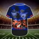 Vintage NCAA Florida Gators Baseball Jersey Palm Tree And Sun On The Sea Gift For New Dad Vintage NCAA Florida Gators Baseball Jersey Palm Tree And Sun On The Sea Gift For New Dad