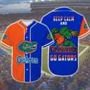 Blue Orange Keep Calm And NCAA Florida Gators Baseball Jersey Gift For Baseball Players Blue Orange Keep Calm And NCAA Florida Gators Baseball Jersey Gift For Baseball Players