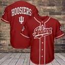 Crimson NCAA Indiana Hoosiers Baseball Jersey Gift For Sports Lovers Crimson NCAA Indiana Hoosiers Baseball Jersey Gift For Sports Lovers