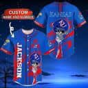 Personalized NCAA Kansas Jayhawks Baseball Jersey Custom Name And Number Gift For Best Friend Personalized NCAA Kansas Jayhawks Baseball Jersey Custom Name And Number Gift For Best Friend