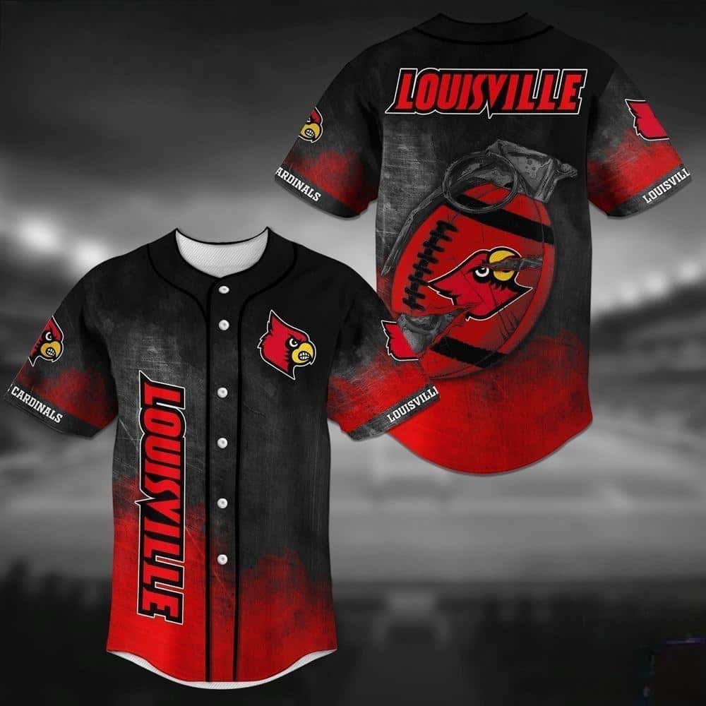 Awesome NCAA Louisville Cardinals Baseball Jersey Grenade Gift For Sport Lovers Awesome NCAA Louisville Cardinals Baseball Jersey Grenade Gift For Sport Lovers
