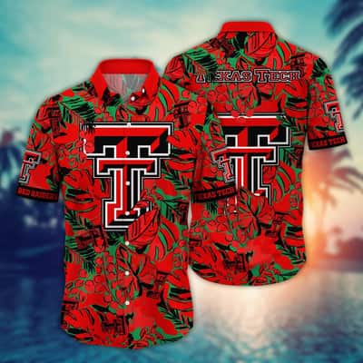 Summer Aloha NCAA Texas Tech Hawaiian Shirt Best Gift For Grandpa Summer Aloha NCAA Texas Tech Hawaiian Shirt Best Gift For Grandpa