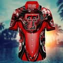 Cool Aloha NCAA Texas Tech Hawaiian Shirt Best Gift For Grandpa