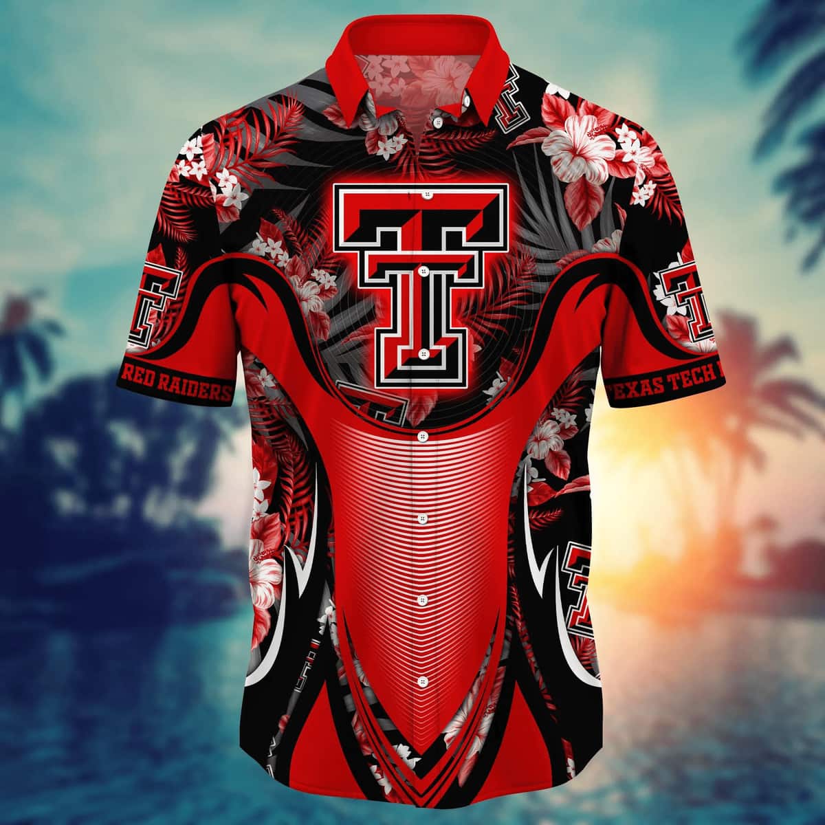 Cool Aloha NCAA Texas Tech Hawaiian Shirt Best Gift For Grandpa Cool Aloha NCAA Texas Tech Hawaiian Shirt Best Gift For Grandpa