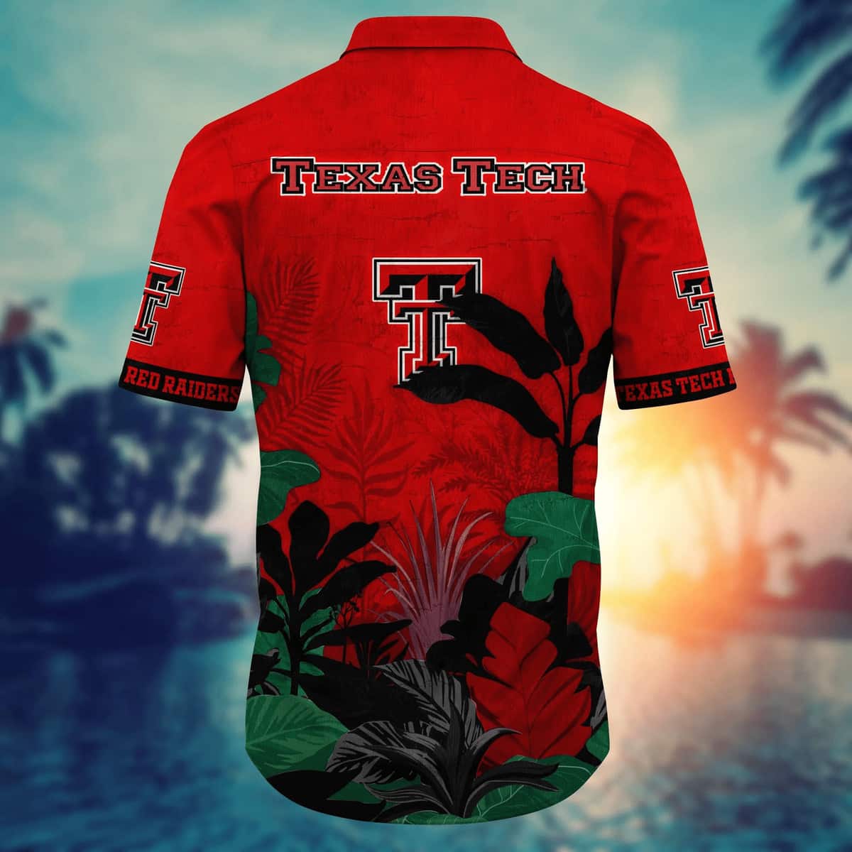 Floral Aloha NCAA Texas Tech Hawaiian Shirt Practical Beach Gift For Cool Dad Floral Aloha NCAA Texas Tech Hawaiian Shirt Practical Beach Gift For Cool Dad