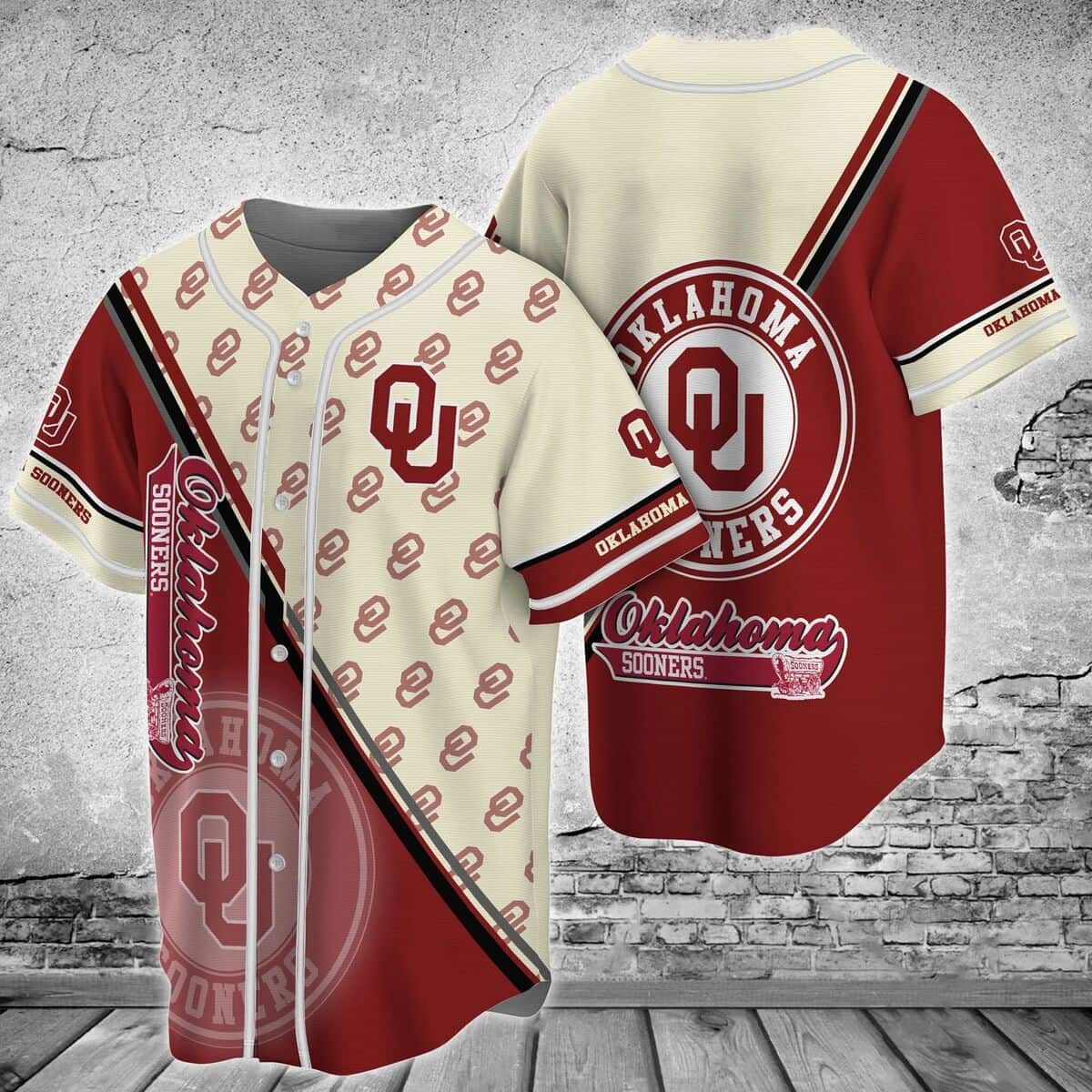 Awesome NCAA Oklahoma Sooners Baseball Jersey Gift For Football Lovers