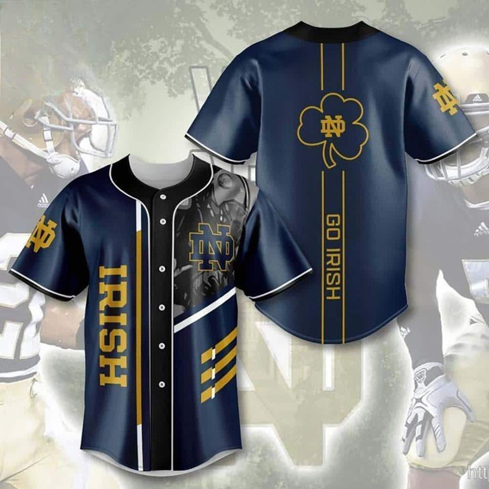 Special NCAA Notre Dame Baseball Jersey Go Irish Gift For Sport Lovers