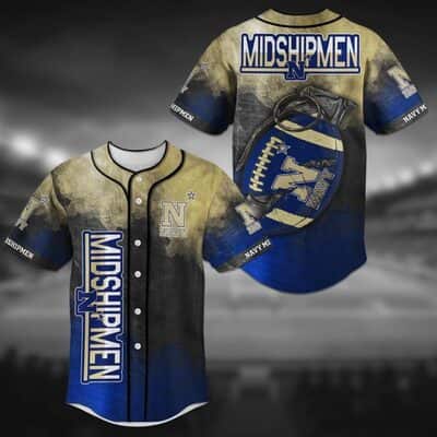 Stylish NCAA Navy Midshipmen Baseball Jersey Grenade Gift For Him Stylish NCAA Navy Midshipmen Baseball Jersey Grenade Gift For Him