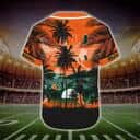 Vintage NCAA Miami Hurricanes Baseball Jersey Palm Tree Gift For Dad Vintage NCAA Miami Hurricanes Baseball Jersey Palm Tree Gift For Dad